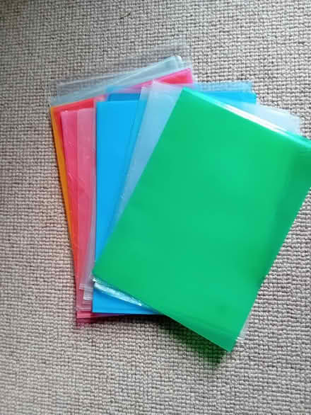 Photo of free A4 plastic pockets (Penge London SE20) #1
