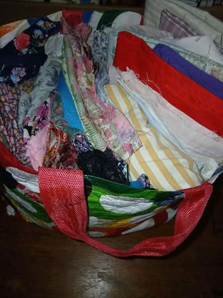 Photo of free Patchwork project and fabrics (ME16 8BT) #1