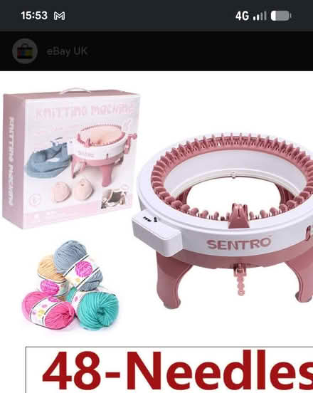 Photo of Sentro knitting machine (Lasswade EH19) #1