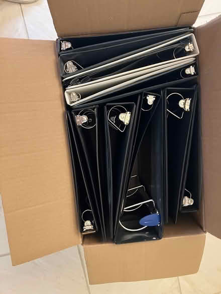 Photo of free binders (Britannia/Terry Fox) #1