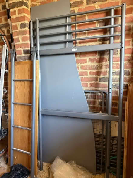 Photo of free IKEA high sleeper & desk Svärta (Benson OX10) #2