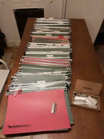 Photo of free Filing Cabinet file hangers (Leatherhead KT22) #1