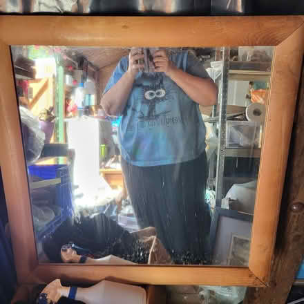 Photo of free Mirror, aporox 36" Frame needs love (Warlingham CR6) #1