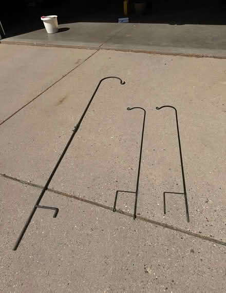 Photo of free Three shepherd hooks (West) #1