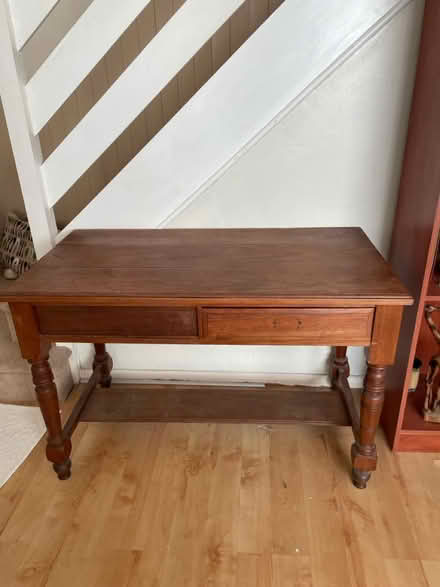 Photo of free Wooden desk (Bisley, GU24) #1