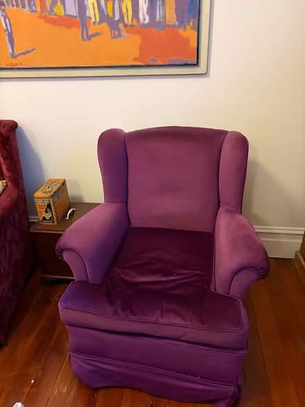 Photo of free Wing back chair x 2 (Annandale) #2