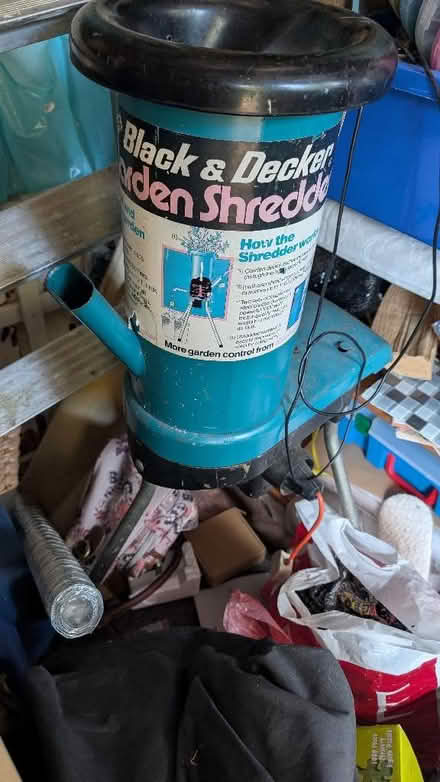 Photo of free Old black and decker garden shredder (Ampthill MK45) #1