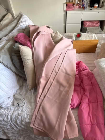Photo of free Pink curtains (Hadlow TN11) #1