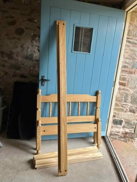 Photo of free Pine single bed (Helton CA10) #2