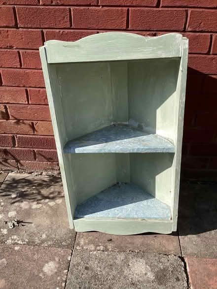 Photo of free Vintage wooden corner unit (Upton CH49) #1