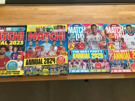 Photo of free Football Annuals (Bromham MK43) #1