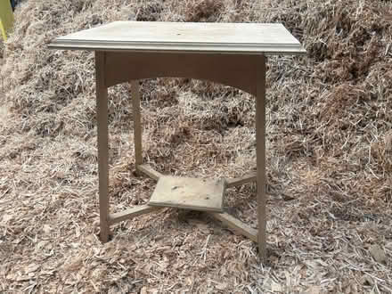 Photo of free Painted wooden table (Bryn-y-cochin SY12) #1