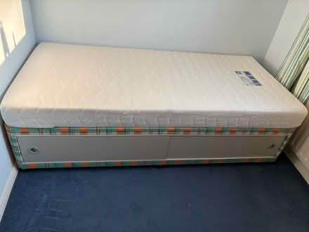 Photo of free Single divan and mattress (East Malling ME19) #2