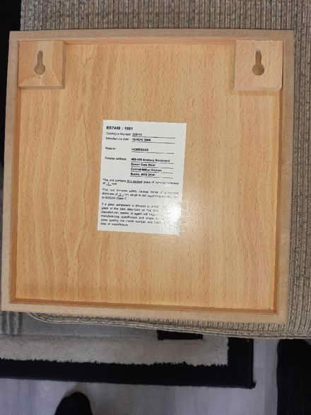 Photo of free 4 x square mirrors, 25cmx25cm (Yaxley PE7) #2