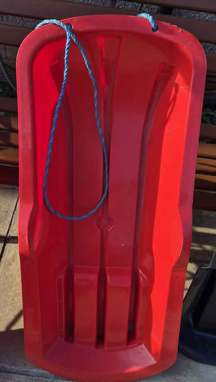 Photo of free 3 Kids Snow Sled Sledge Toboggan, Plastic (Winskill CA10) #3
