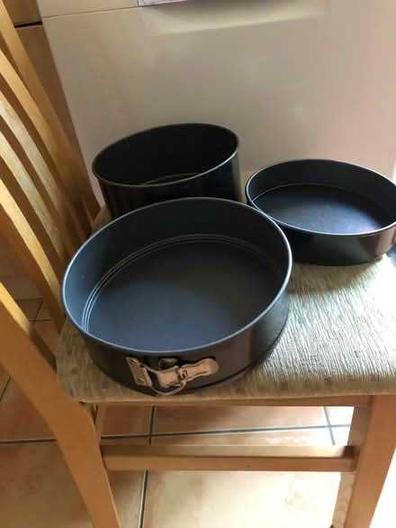 Photo of free 3 x cake tins (Stoke Gifford BS34) #1