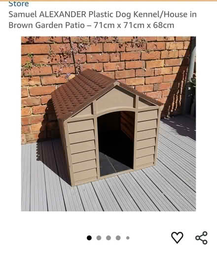 Photo of free Plastic pet kennel (Wallisdown BH12) #3