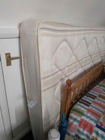 Photo of free Double mattress good condition (Balham SW120BW) #1