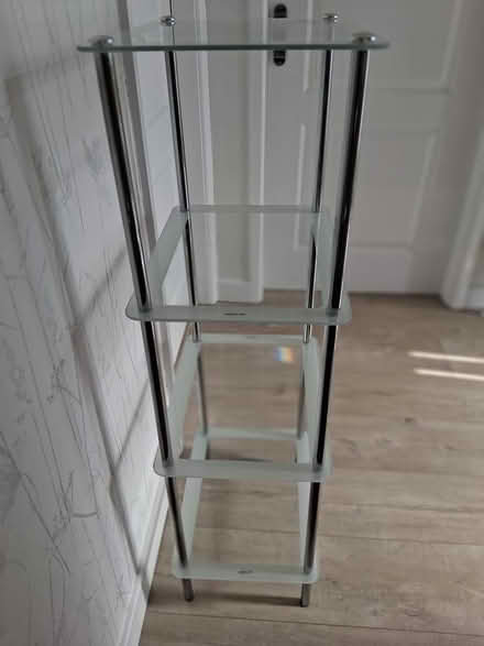 Photo of free 4 Tier Glass Shelf Slim Bathroom (16 boston close SK7) #2