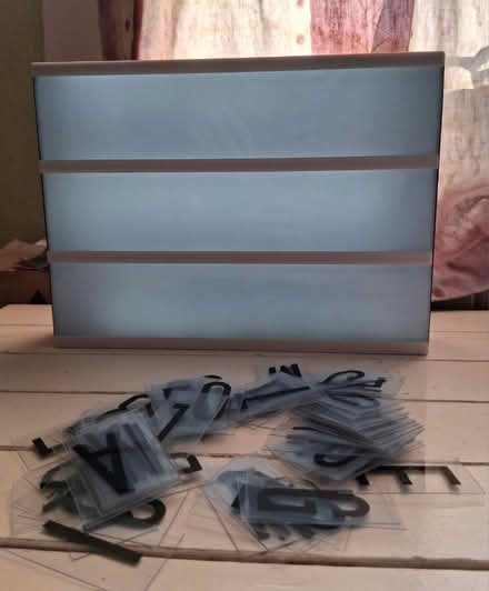 Photo of free Light up box plus letters (Brixton SW9) #1