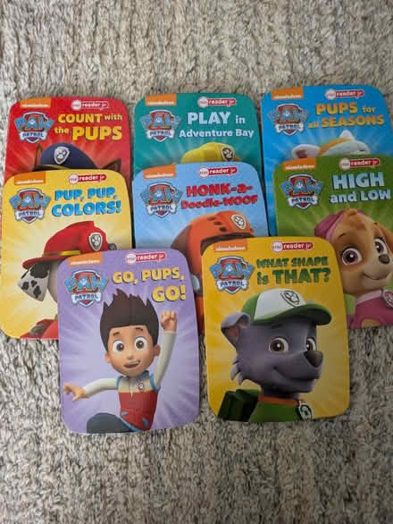 Photo of free Paw Patrol cardboard books (Broughton CH4) #1