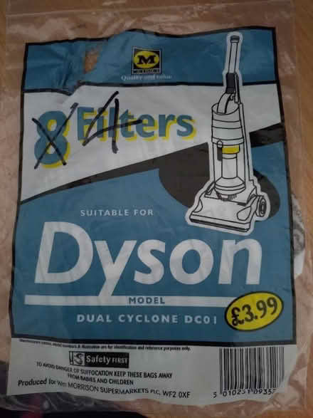 Photo of free Dyson filters (Warminster BA12) #1