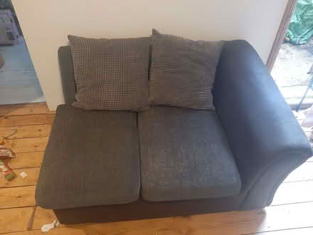 Photo of free Grey 2 seater sofa (Strawberry Hill TW2) #1