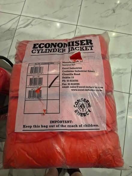 Photo of free Insulating cylinder jacket (Sandymount) #1