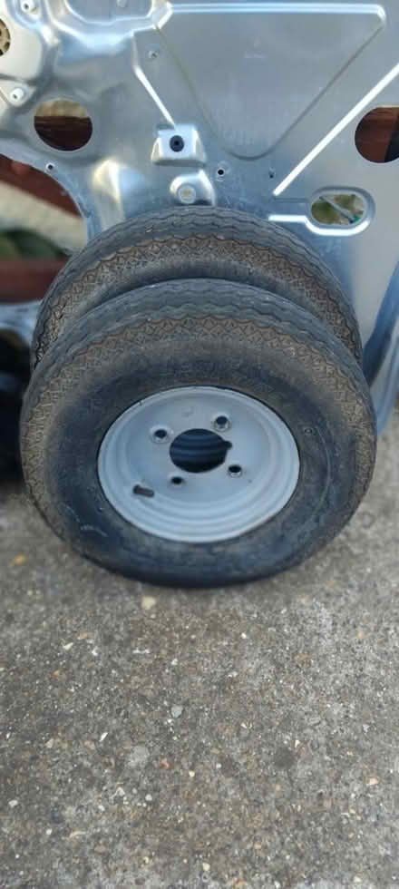 Photo of free Trailer wheels (Letchworth. SG6) #3