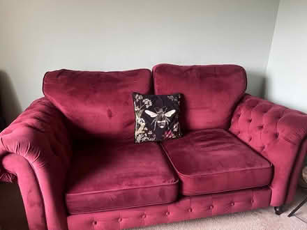 Photo of free Red IKEA Sofa (Shap CA10) #2