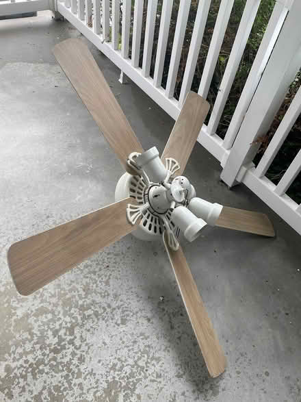 Photo of free Ceiling fan with lights (Catonsville) #1