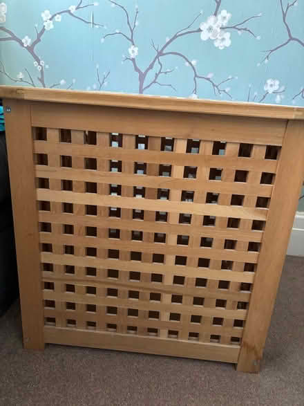 Photo of free Wooden storage box with lid (Stodday LA2) #1