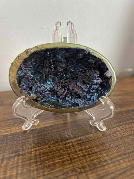 Photo of free Stunning blue bismuth crystal (Owings Mills,MD) #2