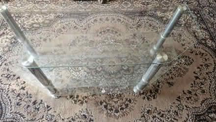 Photo of free Glass TV table (Wood Green N22) #2