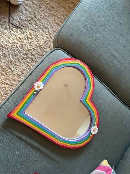 Photo of free Heart shaped mirror (Bordon GU35) #1