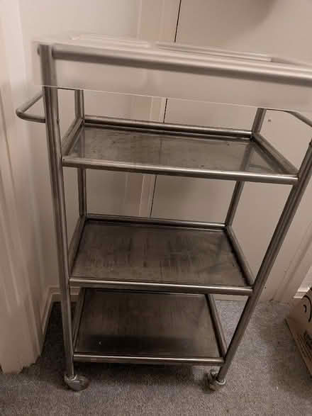 Photo of free IKEA 3 tier bathroom storage trolley (Hove BN3) #1