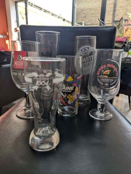 Photo of free Branded beer glasses (Wimbledon SW19) #1