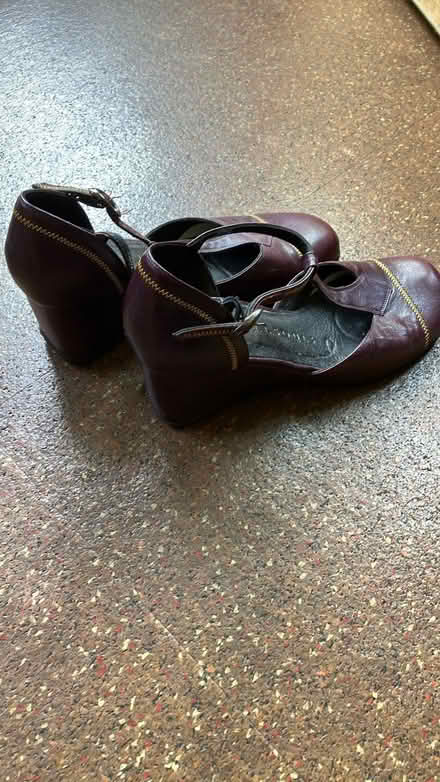 Photo of free Purple heels 37 1/2 (Ballard) #2