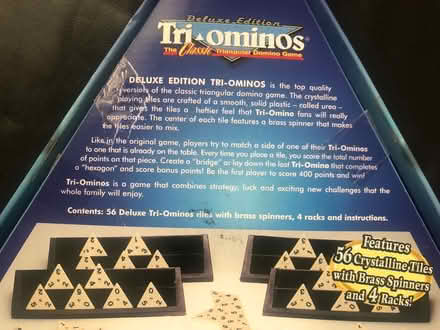 Photo of free Tri-Ominos game : 2 to 4 players. (Great Harwood BB6) #3