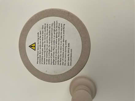 Photo of free Pair of grey stone candlesticks & new candles (Arborfield Garrison RG2) #3