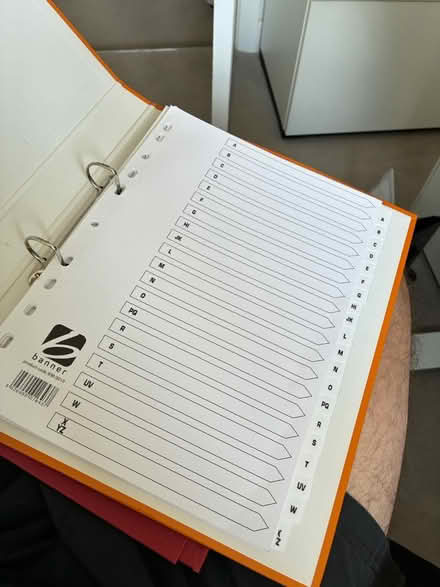 Photo of free Ring binders x2 (Widcombe Hill, Bath) #2