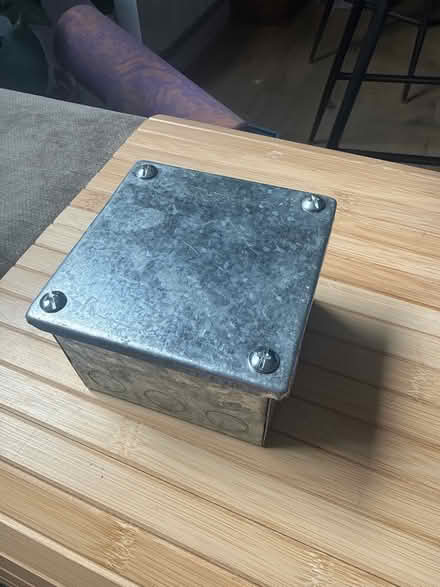 Photo of free Metal knockout box (Sarisbury Green SO31) #1