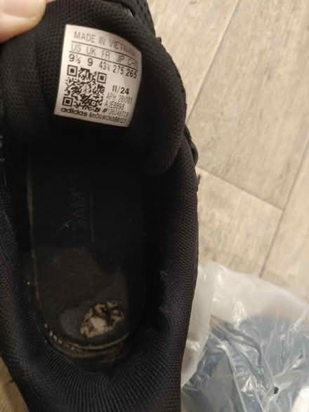 Photo of free Mens black trainers (Lichfield WS14) #1