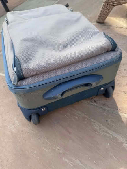 Photo of free Grey small suitcase with two wheels (Combe Down BA2) #3