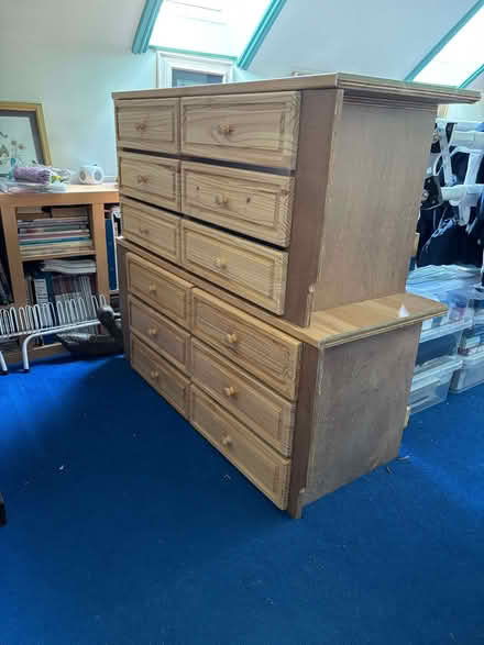Photo of free Two sets of 6 drawers each (Crossgates LD1) #2