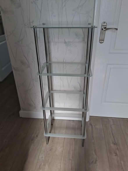 Photo of free 4 Tier Glass Shelf Slim Bathroom (16 boston close SK7) #1