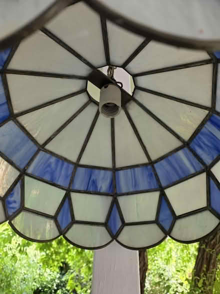Photo of free Stained glass light fixture (Near wilcox high school) #2