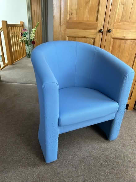 Photo of free Blue chair (Ravenstonedale CA17) #1