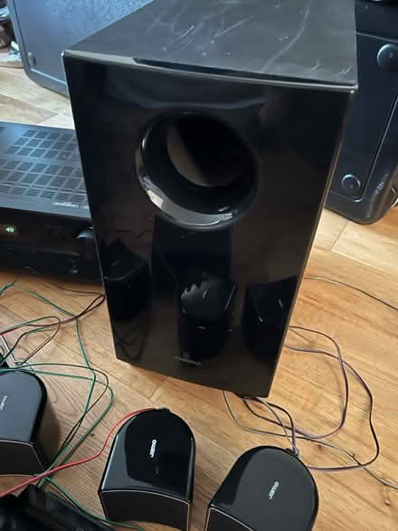 Photo of free Onkyo amplifier with 6 speakers (Blaby, Leicestershire LE8) #3