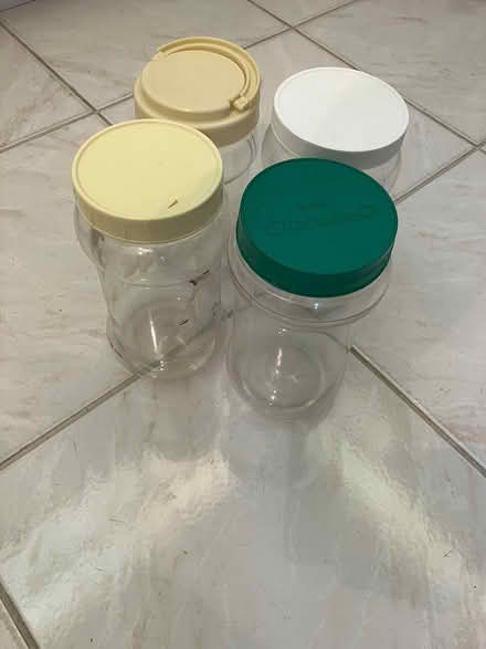 Photo of free PLASTIC wide mouth bottles (Britannia/Terry Fox) #1